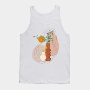 Mi century modern vases 4 Tank Top